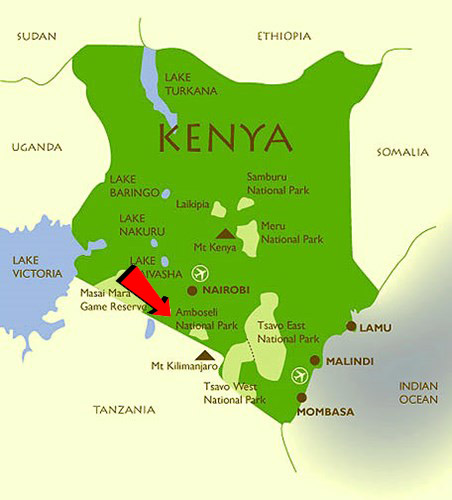 Amboseli map